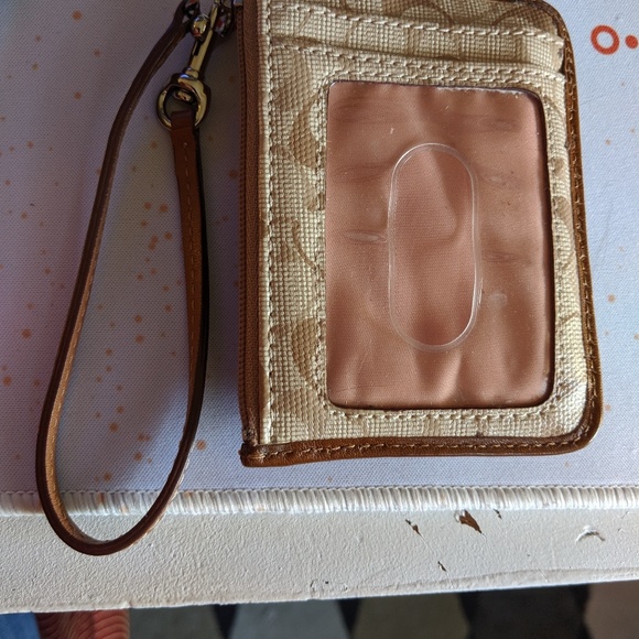 Authentic Coach Keychain wallet - Picture 3 of 3